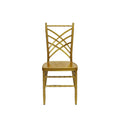 Party Chairs for Decor Weddings Luxury Chairs for Wedding Reception Banquet Chairs Stackable Wedding Metal Modern Steel Frame