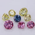 Starsgem Loose Gemstone Round Brilliant /emerald /radiant / Asscher Cut Customized pink Moissanite for Wife Gift