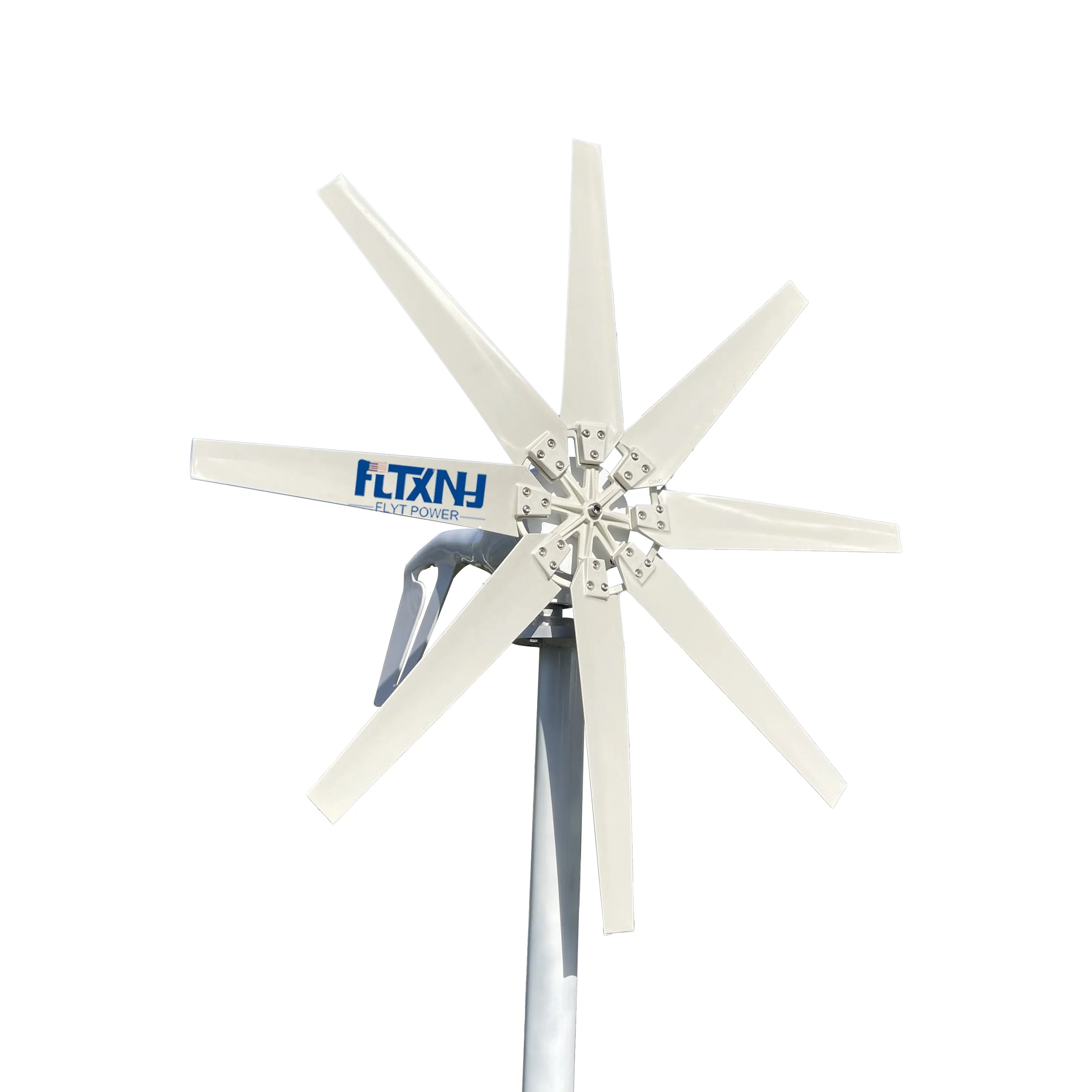 Hot Sale 1kw 1000w Solar and Wind Turbine Hybrid System Solar Vertical Axis Wind Power Generator for Home Use Windkraftanlage