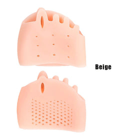 Hot Sell Gel Metatarsal Foot Care Relief Pain Toe Separator Honeycomb Forefoot Cushion Pads