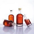 OEM Clear 750 ml Moonea Liquor Glass Bottle 75cl Spirits Bottle 750ml Vodka Bottles