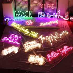 Winbo Custom Neon Sign Home Party Supplies Decor Personalized Neon Light Sign Neon