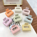 HONEY Wholesale Eco-friendly Material  Candy Colors Mall square Plate Hair Claw