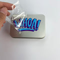 Custom Label logo Transparent Pvc Waterproof Uv Transfer Sticker for Bottle
