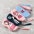 Hot Sale Portable Lightweight Silicone Glasses Case Waterproof Dustproof Custom Pattern DIY Minimalist Sunglasses Storage Bag