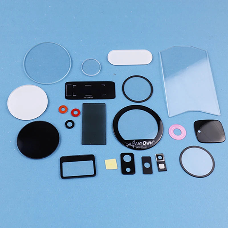 customized touch panel Tempered Glass colorful screen printing pattern glass
