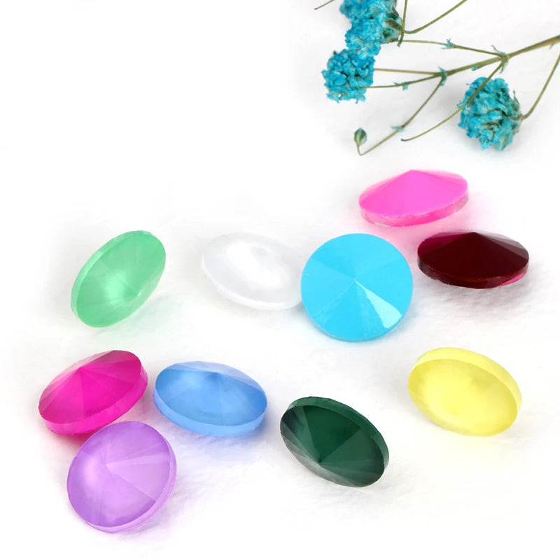 Xichuan Rivoli Shape Loose Crystal Pointback Rhinestones for Clothing Accessories