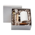 Ceramic Mug with Wooden Handle Bamboo Lid Gift Set Wooden Handle Sublimation Ceramic Mug with Bamboo Lid