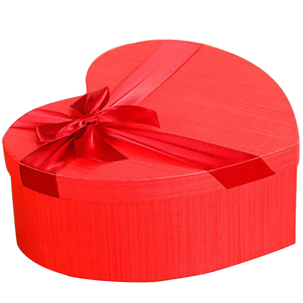 IN STOCK Wholesale Mother's Day Valentine Red Large Heart Shape Gift Packaging Box