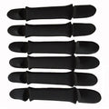 Unisex Black Neoprene Paddle Surf Board with Handle for Offshore Waters Rescue and Surfing