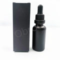 Wholesale 30ml Frosted Matte Black Glass Dropper Bottle 10ml 30ml Essential Oil Beard Oil Boxes Glass Bottles Product Category