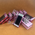 Ready  to Ship ESSI LASH Factory Supply Korean PBT Eyelash Extension Super Soft Loose Bottom Easy Fan Lashes Trays
