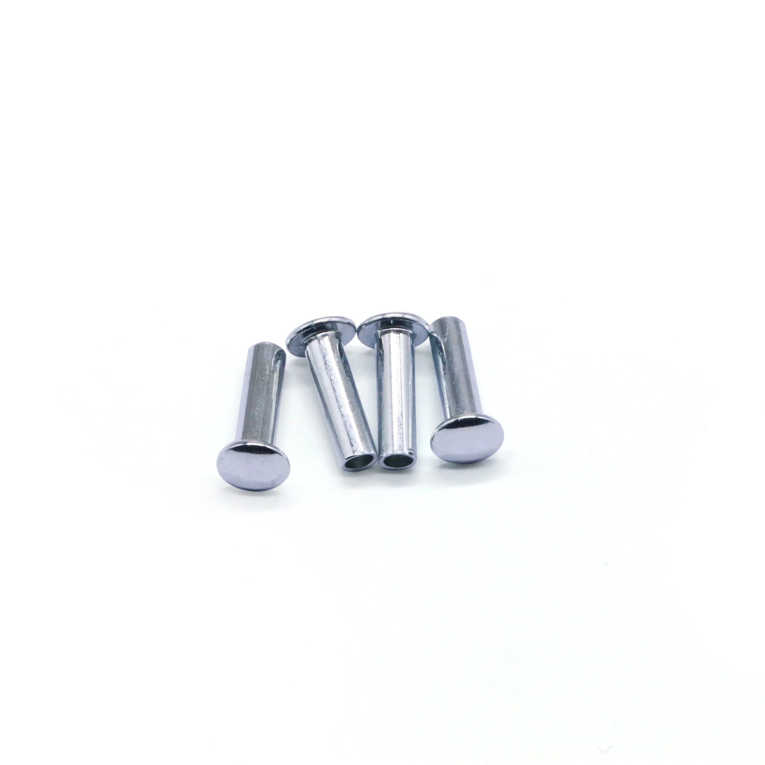 New Arrival China Carbon Steel Zinc Plated Round Head Semi-Tubular Rivets Good for Air Conditioning Parts