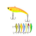 Factory Minnow Fishing Lure 55mm 70mm Artificial Hard VIB Bait for Bass Fishing Wobblers Topwater Minnow Viberation Fish Lures