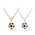 Latest Hot Sale Stainless Steel Soccer Balls Necklace for Men and Women Sport Football Charm Pendant Choker Chain MegaBDM