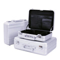 Portable Magnesium Aluminum Alloy Password Magnesium Aluminum Box Integrated Forming Briefcase Instrument Display Sample Box