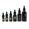 Skin Care Packaging Black Bottle 5ml 10ml 15ml 20ml 30ml 50ml 100ml Dropper Glass Bottle