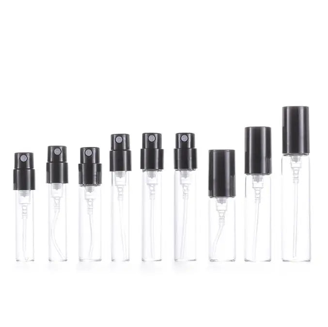 Cosmetic Mini Sample Vial 1ml 1.5ml 1.8ml 2ml 2.5ml 3ml 5ml Bayonet Tester Tube Glass Perfume Spray Bottle