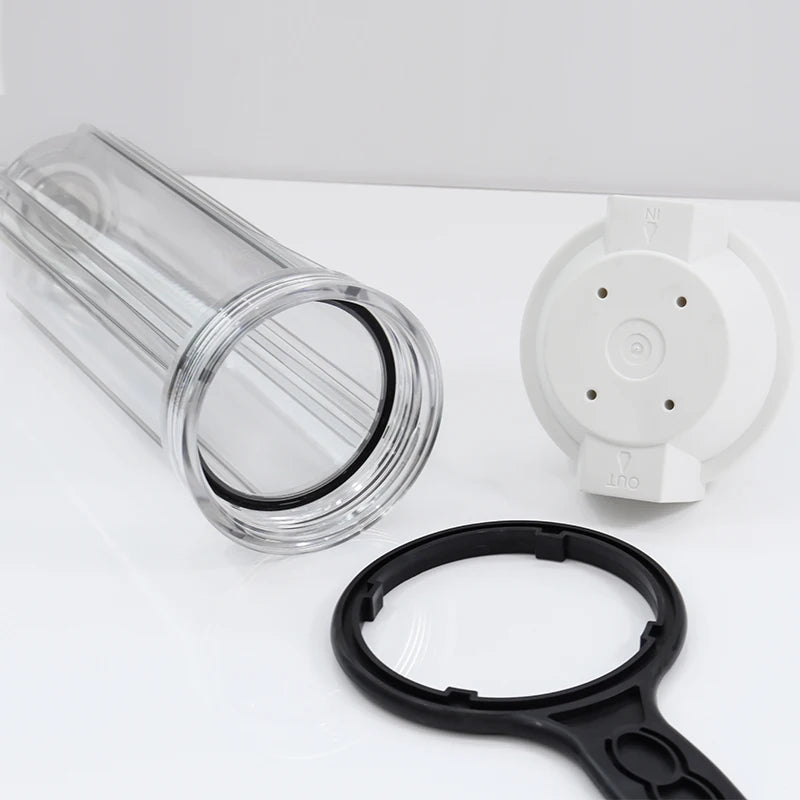 Large Blue Water Filter Housing Home Cartridge Replacement Water Filter Housing