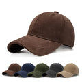 Custom Plus Over Size 65cm Baseball Caps Custom Embroidery Logo Fitted Unisex Cotton Brushed Baseball Sports Cap Hats
