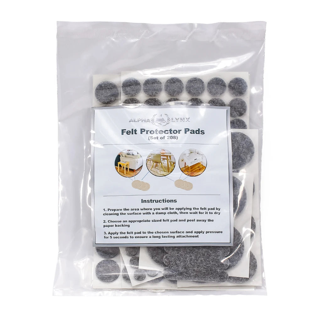 Wholesale New Products No Noise Felt Floor  Self Adhesive Felt Furniture Pads Outdoor Foot Protector Felt Furniture Pads