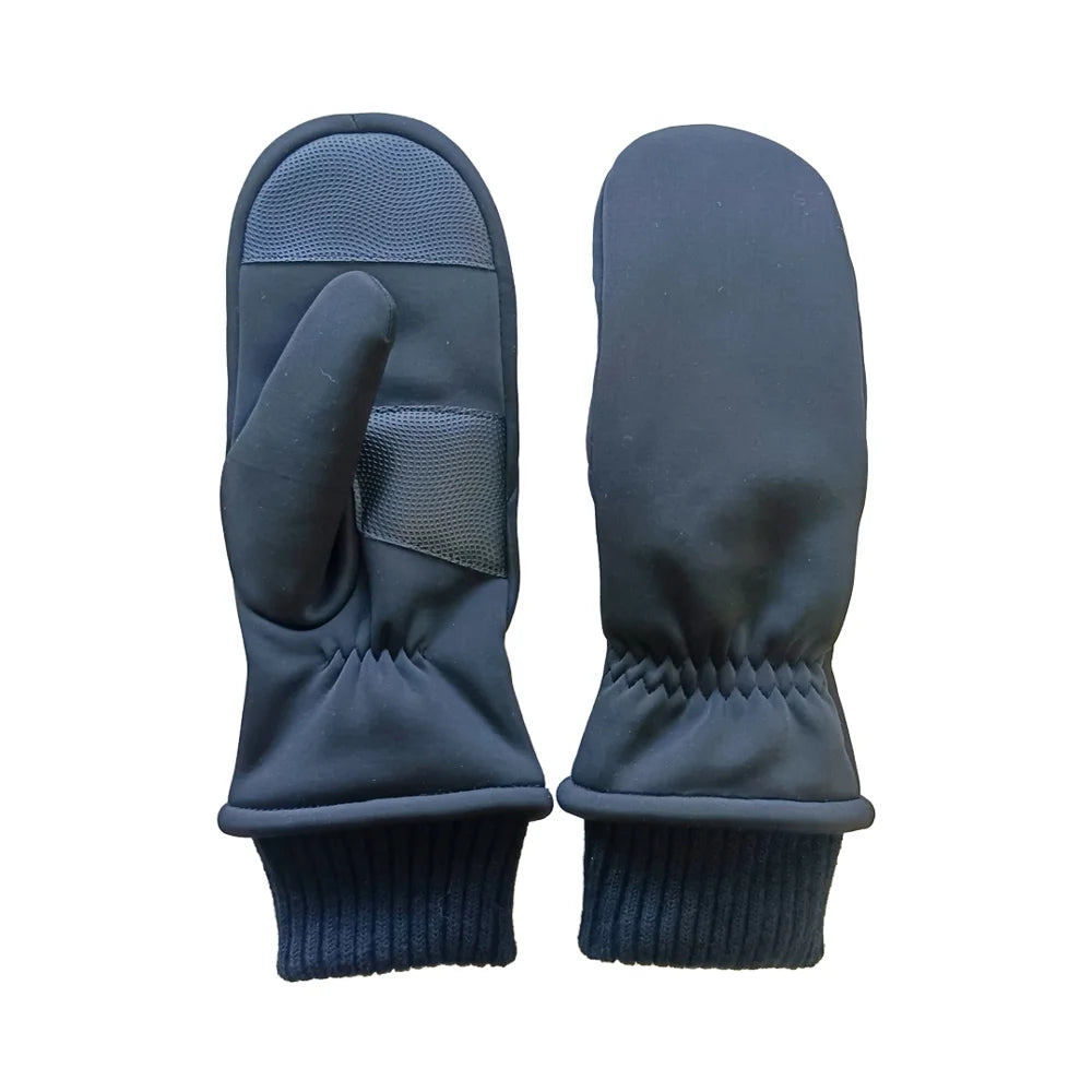 Sample Support Winter Warm Women Men Fabric Gloves with Knitted Cuff Thinsulate Lining Outdoor Cycling Sports Ski Mitten Gloves