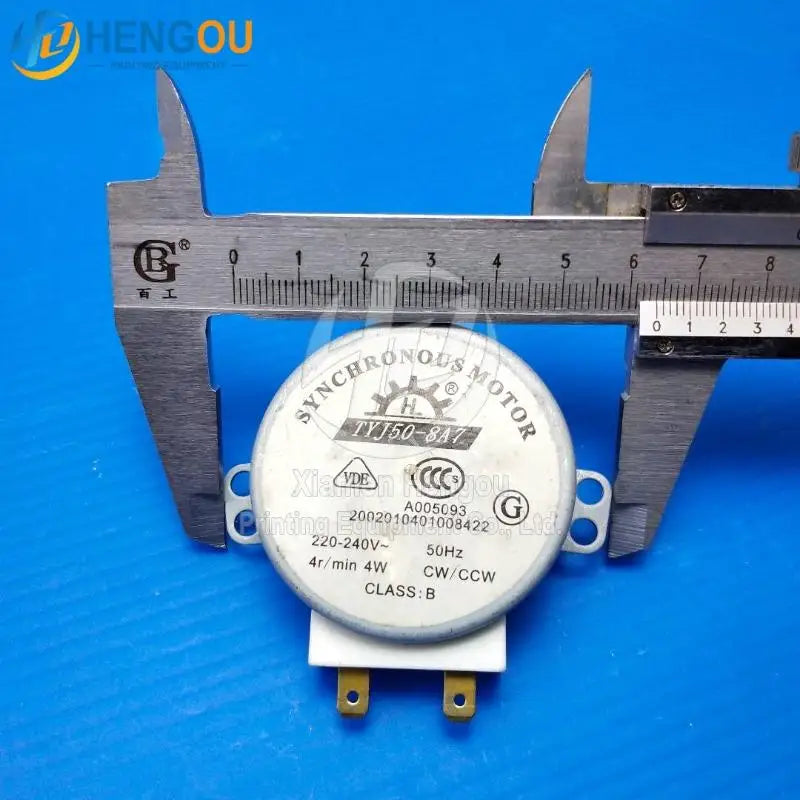 220-240V 4W 50Hz CW/CCW Microwave Turntable Synchronous Motor for Air Blower TYJ50-8A7 Microwave Oven Tray Motor