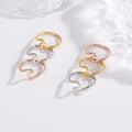2024 Jewelers Stainless Steel Ocean Sea Wave Vacation Holiday Promise Statement Ring