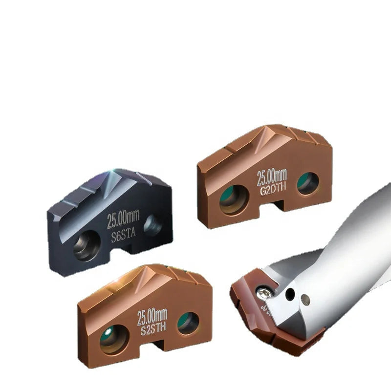 BEGUN HSS High Speed Steel Spade Drill Inserts 100mm Working Length 3-Year Warranty