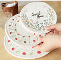 Wholesale Custom Natural Woven Cotton Placemats Heat Resistant Non-Slip Round Rattan Placemats for Table Mats