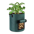 Plant Accessories Sturdy Felt Cloth Potato Plant Bag Grow Bag with Handles for Outdoor Vegetable Bag Grow Garden