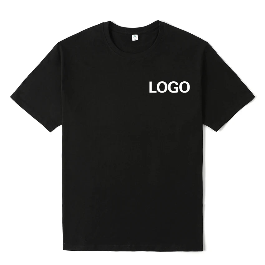 15% OFF OEM/ODM Custom Blank O-Neck Tshirt Men's Plain T-Shirt Wholesale Plus Size 100% Combed Cheap Cotton