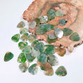 Huiying Printing Guitar Accessories Picks Healing Gemstone Natural Moss Agate Guitar Pick