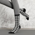 Custom Logo Anti-Slip Sweat-Absorbent Breathable Cotton/Spandex Yoga Dance Socks with Logo on Bottom for Autumn