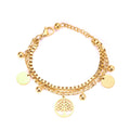 Fashion Gold Plated Custom Bangles  New Stainless Steel  Bangle Bracelet for Women