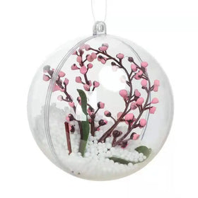 Large Ball 50cm 60cm 70cm 80cm 90cm Clear and Transparent Acrylic Christmas Tree Pendant Storage Balls Christmas Supplies