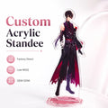 CNAWO Custom Clear Plastic Anime Cartoon Acrylic Mirror Standee Wholesale Unusual UV Printed Souvenir