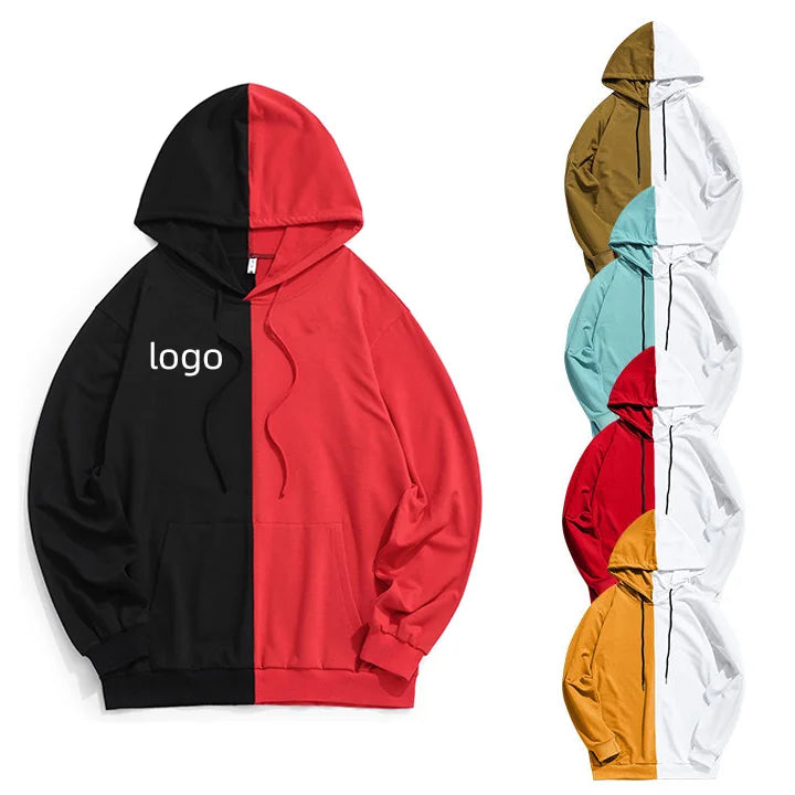 Pullover OEM Customized Embroidered Autumn Oversized Fleece Hoodie