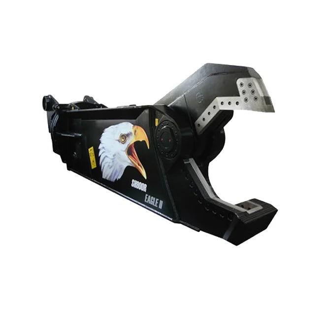 Excavator Steel Cutting Machine Dismantling Hydraulic Rotary Eagle Waste Cutting Machine Shearing Machine 20/21/22/25/30 45 Tons
