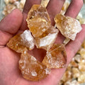 Wholesale Natural Rough Brazil Citrine Rough Stones Yellow Rough Crystals Raw Crystal