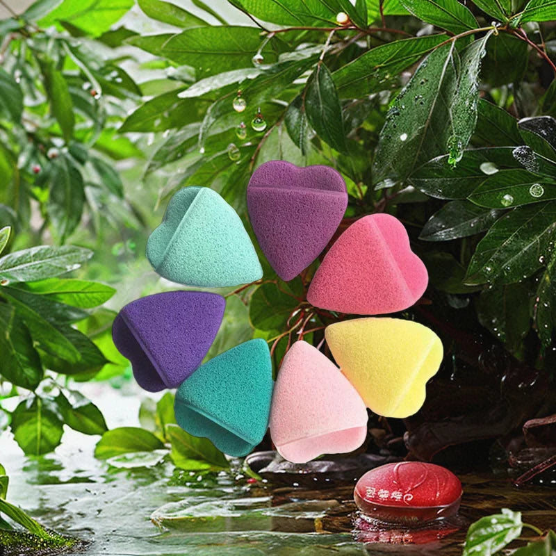 Hand-Plugged Facial Water Drop Makeup Remover and Sponge Cleansing Tool Face Moisturizer Tool