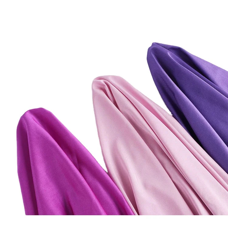 Factory Wholesale Warp Knitted Shiny Polyester Spandex Fabric for Swimwear With 93 Ready Made Color in Stock