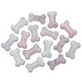 2025 Wholesale Bone Shapes Healing Natural Rose Quartz Decoration Natural Crystal Gemstone for Jewelry Making