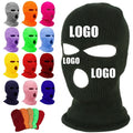 Embroidery Ski Masks Balaclava Men 3 Hole Full Face Breathable Designer Balaclava Ski Mask
