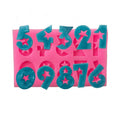 Hengya Silicone Mold Fondant Tools Cake - Silicone Baking Mold Decorating Number Shape Mold Cake Decorating Tools