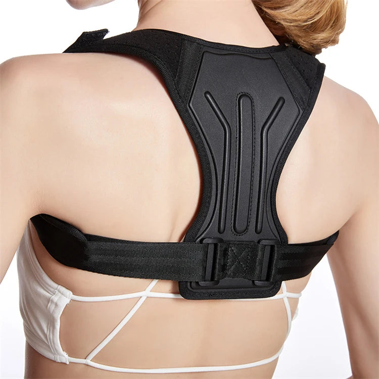 Back Posture Corrector Belt One Size Fits All for Neck Upper/Lower Back & Spine Pain Relief