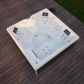 Jaccuzi Modern Outdoor Whirlpool Hot Tub 5 Person Square/Rectangle Spa Bathtub for Garden/Villa Use