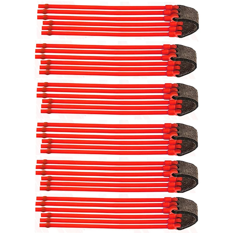 Slingshot Hunting Rubber Band 3 Strand Ball Clip Rubber Band Slingshot Accessories Outdoor Shooting Hunting Rubber Band Tools