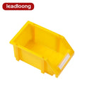 LEADLOONG X2 Modern Plastic Storage Bins Organizer Eco-friendly Customized Color 250*150*120MM Garage Box Nails Beads 40-60KG