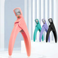 GmagicProfessional U Shaped Edge Cutters Nail Art Clipper Acrylic False Nail Tip Cutters Tool Scissor for Pedicure Manicure